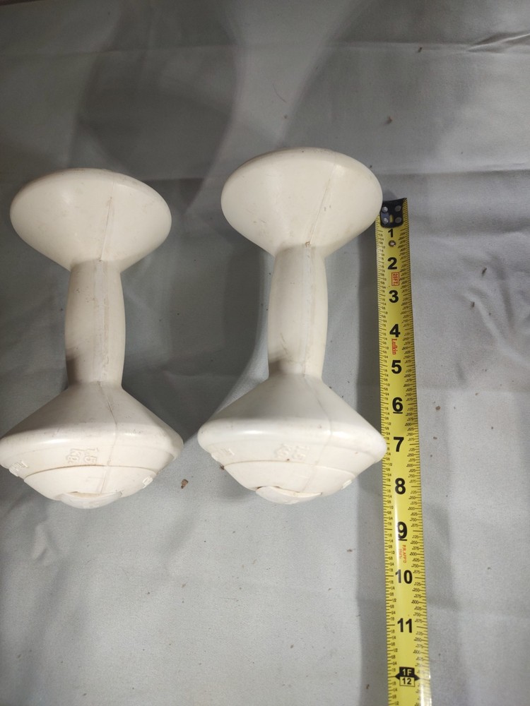 Dumbbells: Exercise Weights 2 3.3lb Bells Orbiton Super Star Model