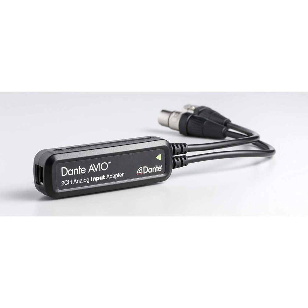 2Channel Analog Input Adapter for Dante AV Networking Solutions