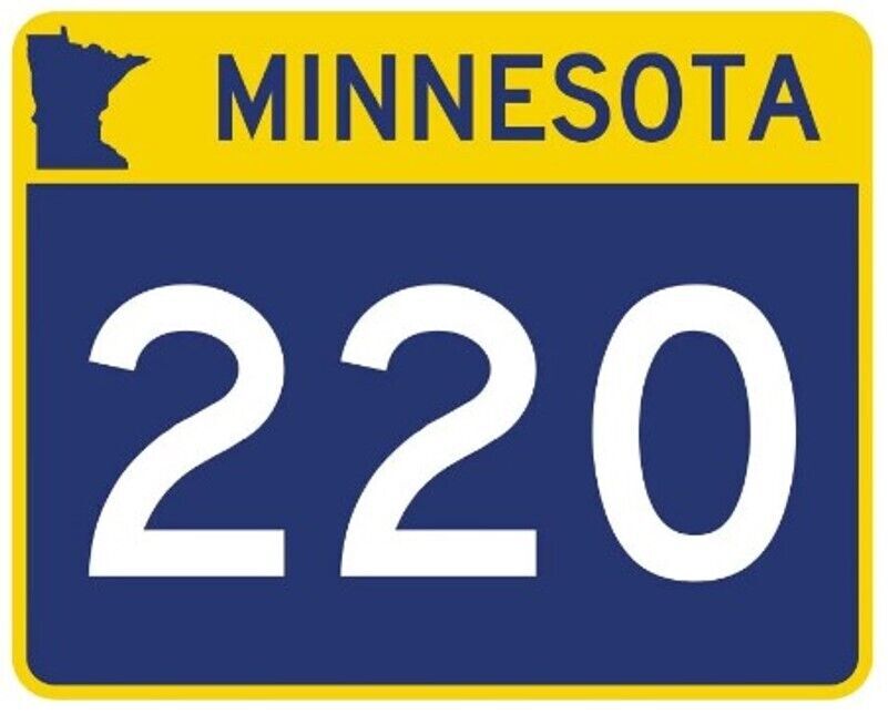 Minnesota State Highway 220 Sticker Decal