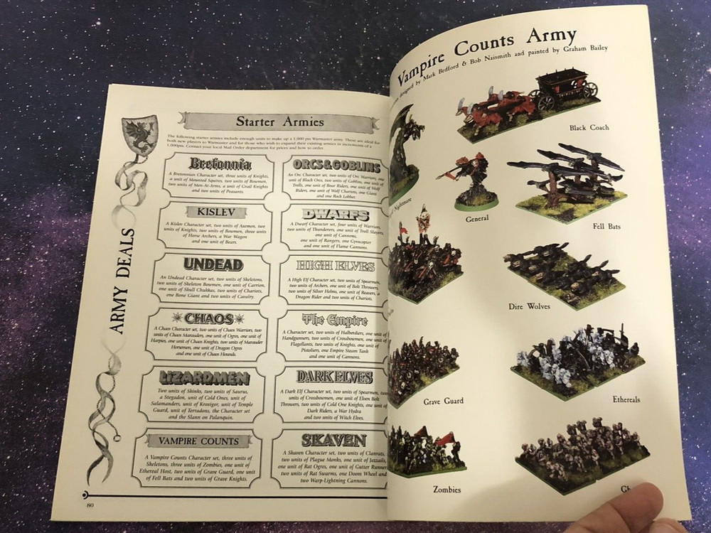 Warhammer Warmaster Annual 2003 Softcover War Master
