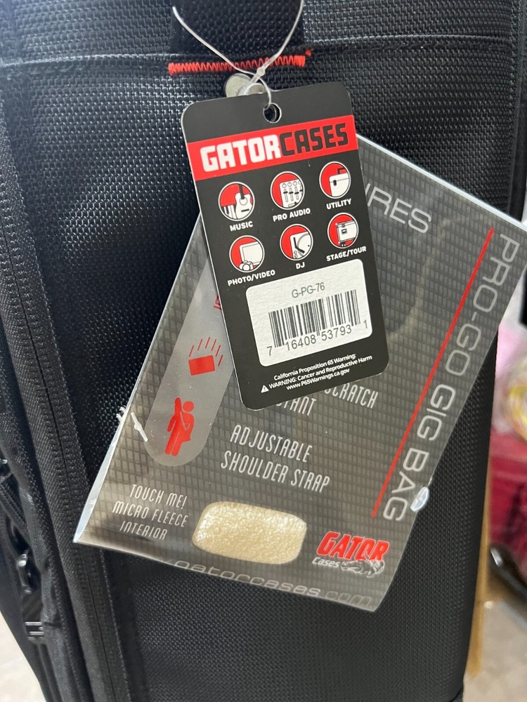 Gator Cases G-PG-76 76-Note Keyboard Bag
