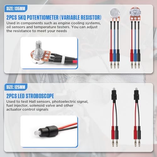 Multimeter Test Leads Kit Multimeter Leads Kit Multi Function Electrical 104PCS