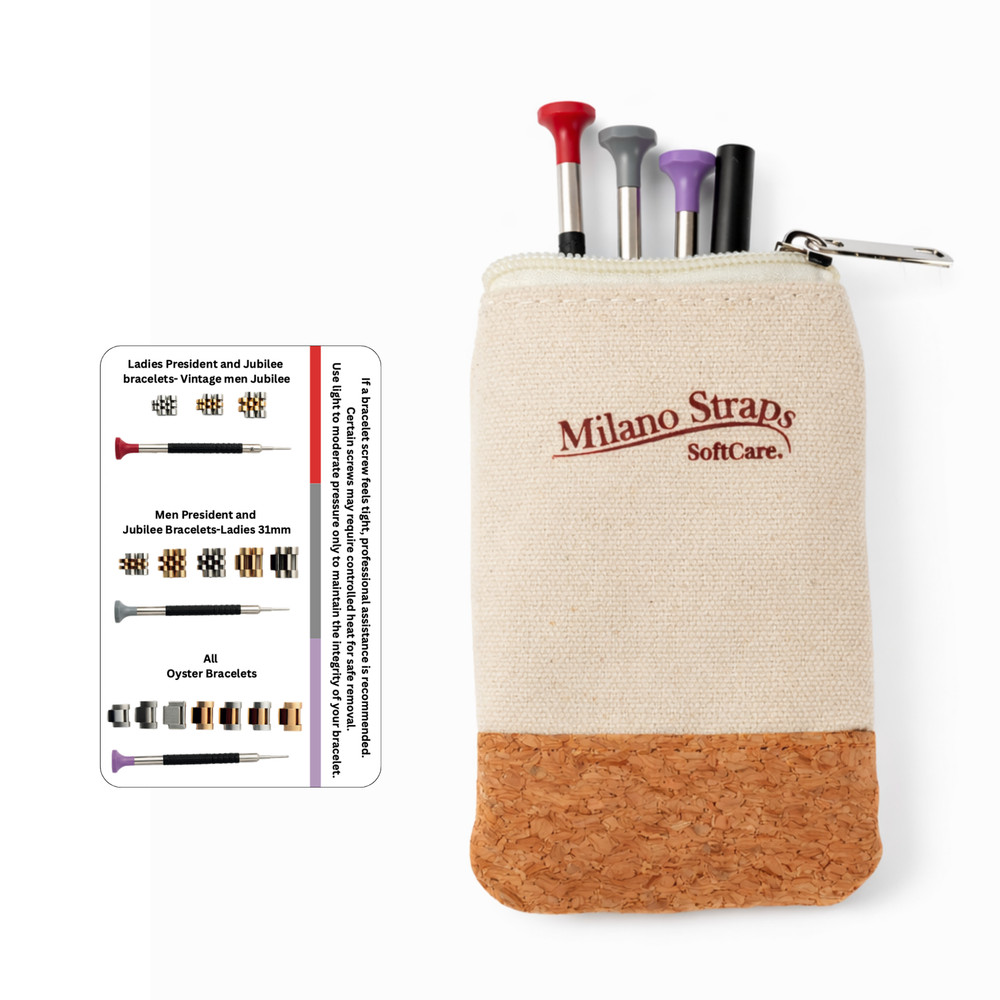 Rolex Bracelet Resizing Screwdriver Kit – Precision Link Adjustment Tools by Mil