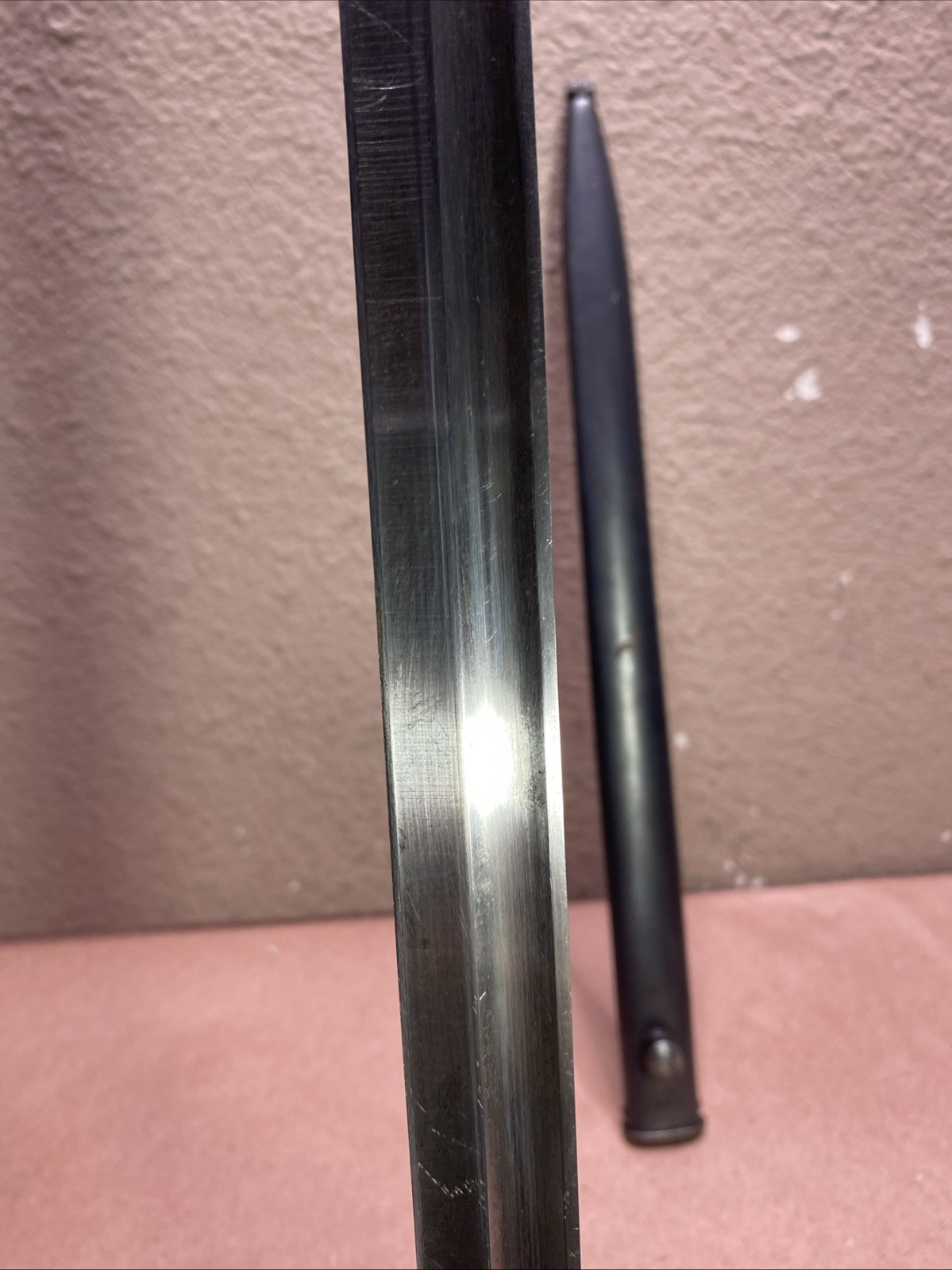 Weyersberg KirschBaum & Co Solingen Modelo Argentino 1891 Bayonet w/Scabbard