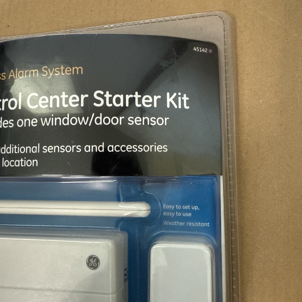 GE Wireless Alarm System Control Center Starter Kit Choice Alert Security New