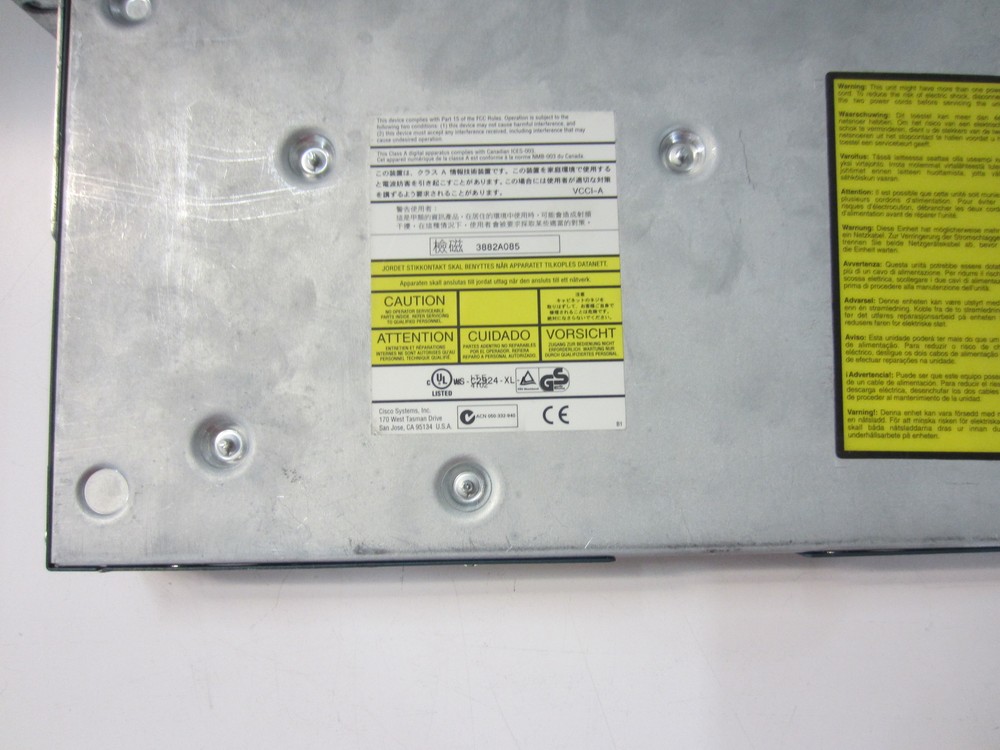 CISCO WS-C2924-XL-R ETHERNET SWITCH