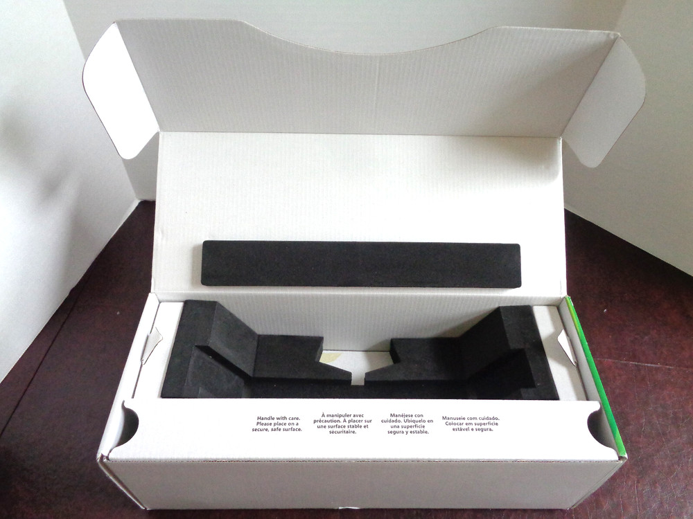 EMPTY BOX Cables & Manual NO SENSOR UNIT - Xbox 360 KINECT Sensor Bar Model 1414