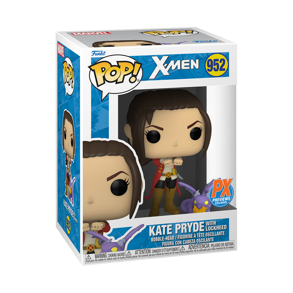 Funko Pop! Vinyl: Marvel - Kate Pryde with Lockheed - Diamond Comics (Exclusive)