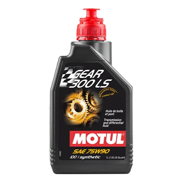 Motul 102686-12 300 LS 75W-90 Gear Oil (Pack of 2)
