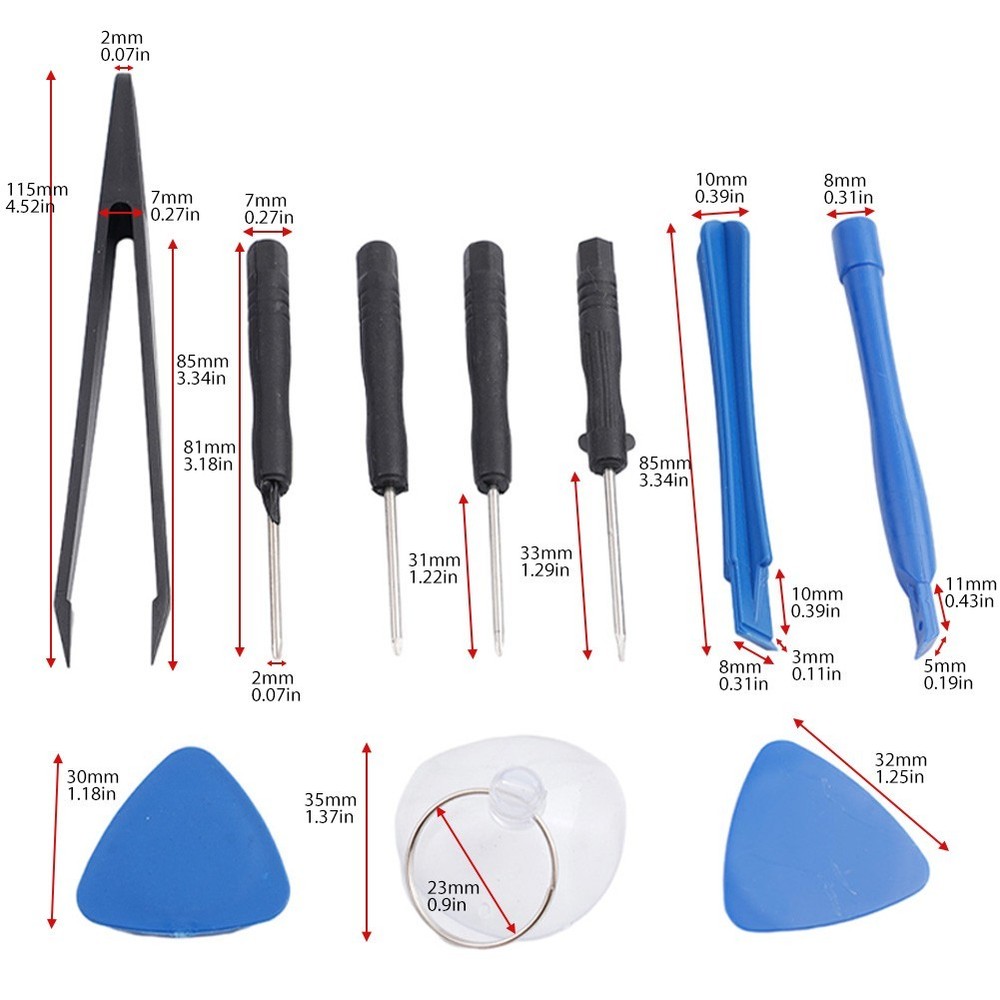 Disassemble Tool Kit Computer Maintenance DIY Pentagonal 0.8 Screwdriver