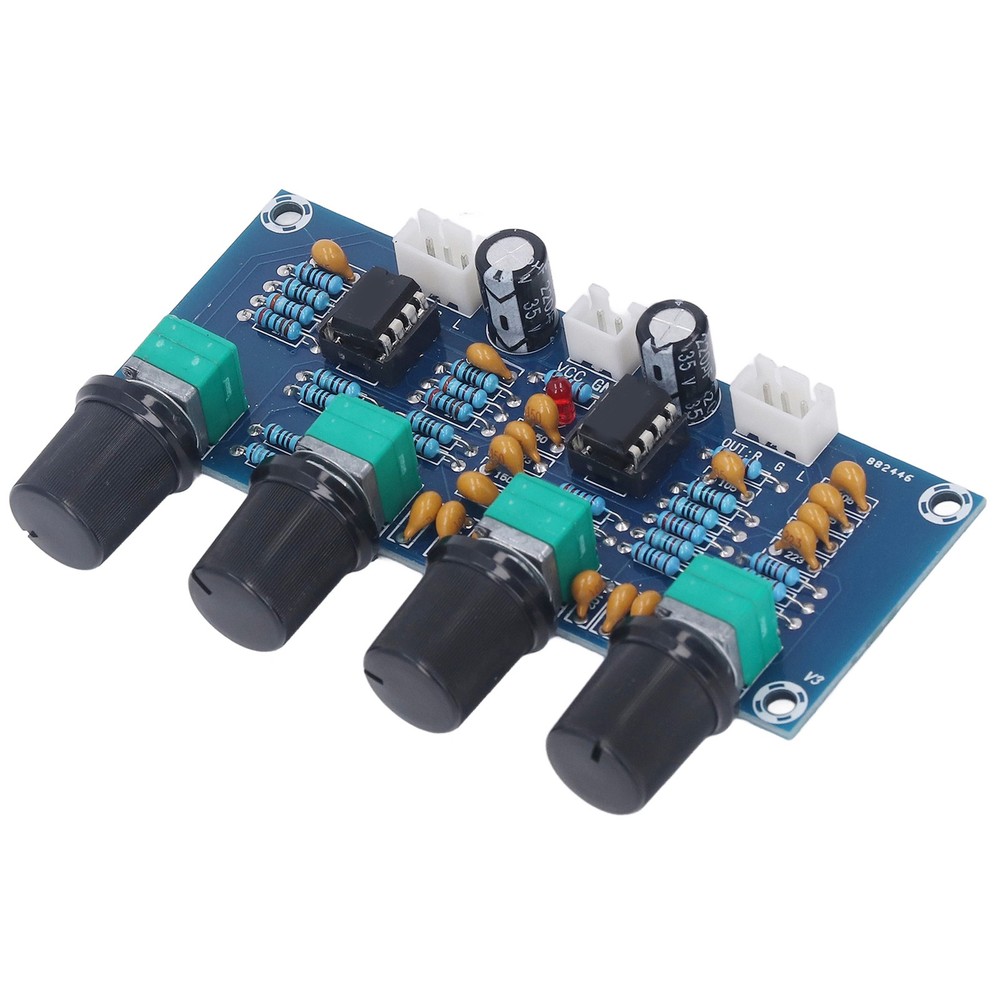 Preamp Module Preamplifier Board For Digital Amplifier DC 12V-24V.