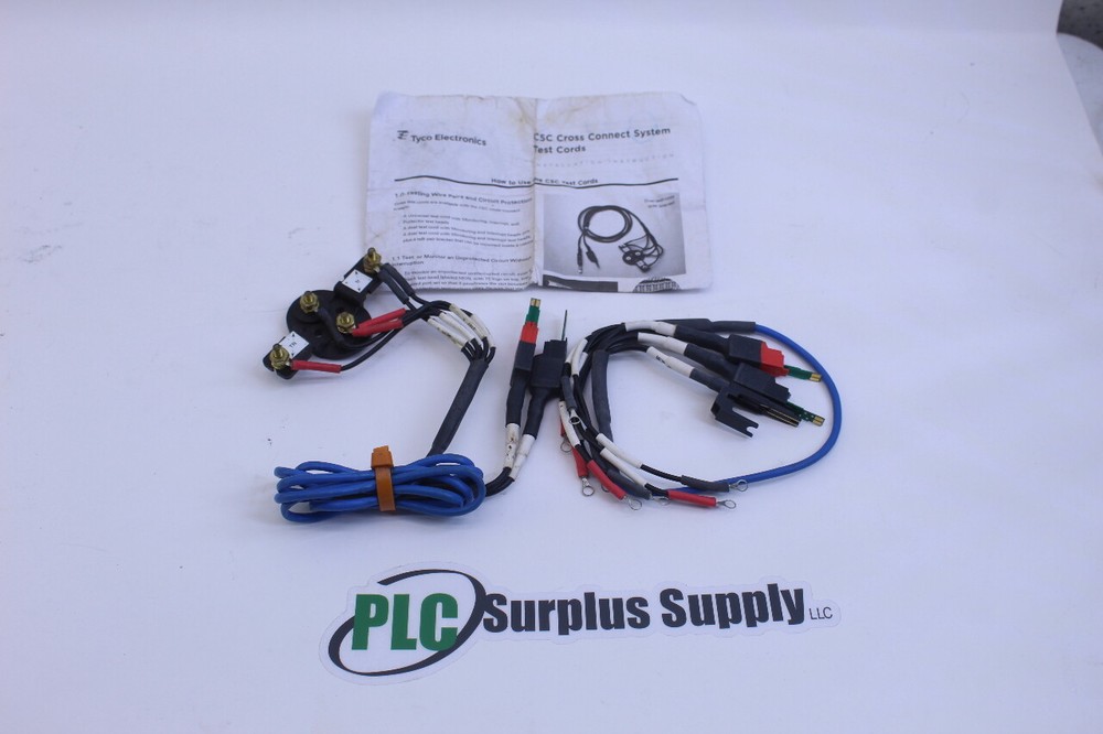 Tyco Electronics C5C Corss Connect System Test Cords