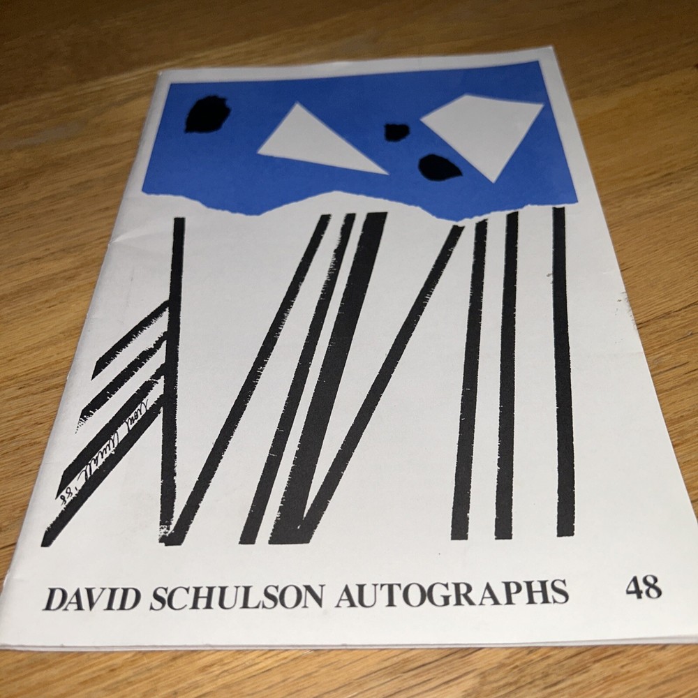 4 DAVID SCHULSON AUTOGRAPHS CATALOGS # 48 / #51 / #53 / #58