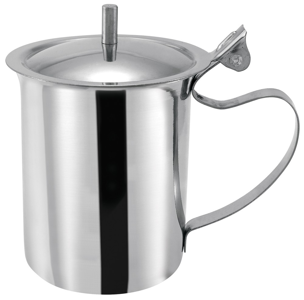 10oz Creamer Server w/Cover, S/S (12 Each)