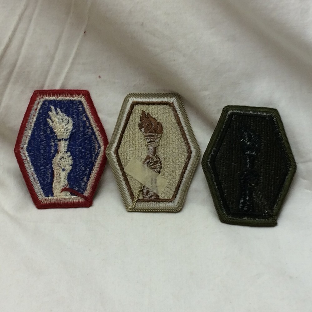 3 Military Patch Badges 442 Inf Bde