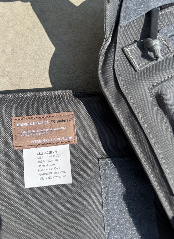 Redemption Tactical Crusader 2.0 Molle Quick Release Buckles Laser Cut Airsof...