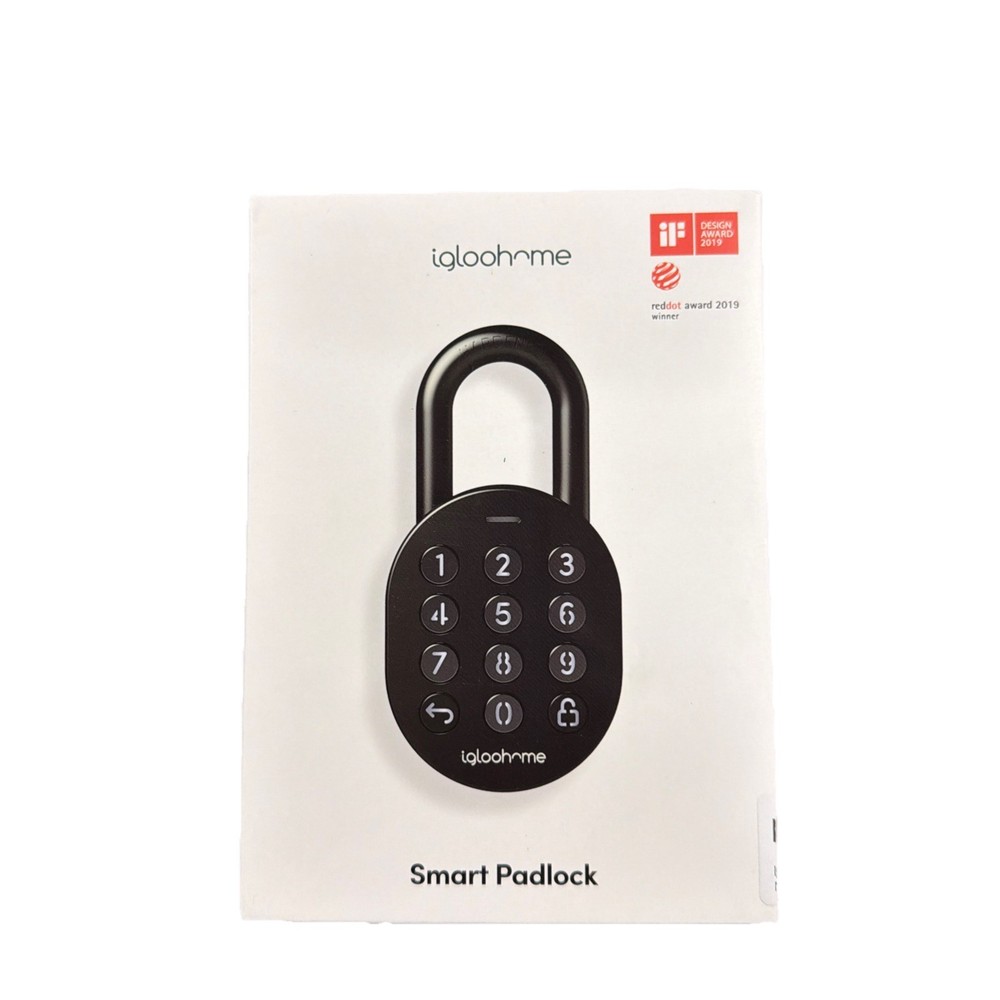 Igloohome Smart Padlock, Smart Lock w/ Case- IOS/Android App Remotely