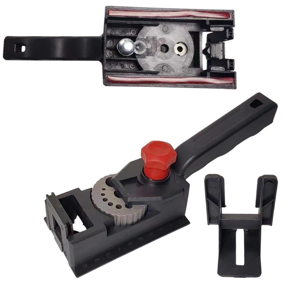 Dowel Drill Guide Adjustable Locator Integrated Drill Sleeve for Chippl