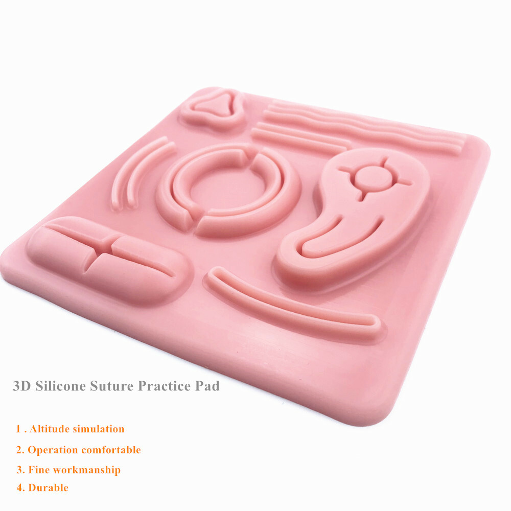 Laparoscopic simulator 3D Silicone Suture Practice Pad Suture module