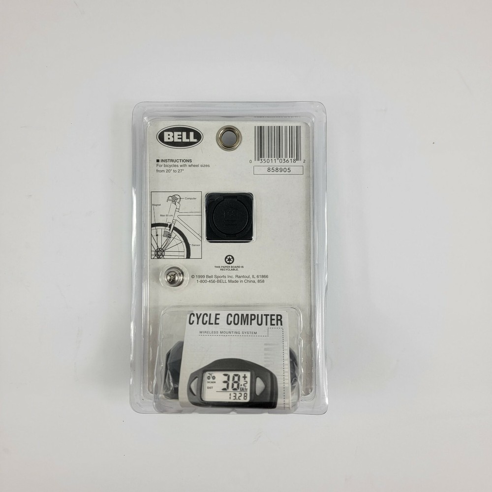 Bell Sports Deluxe Digital Bike Speedometer Wireless 13 Function Cycle Computer