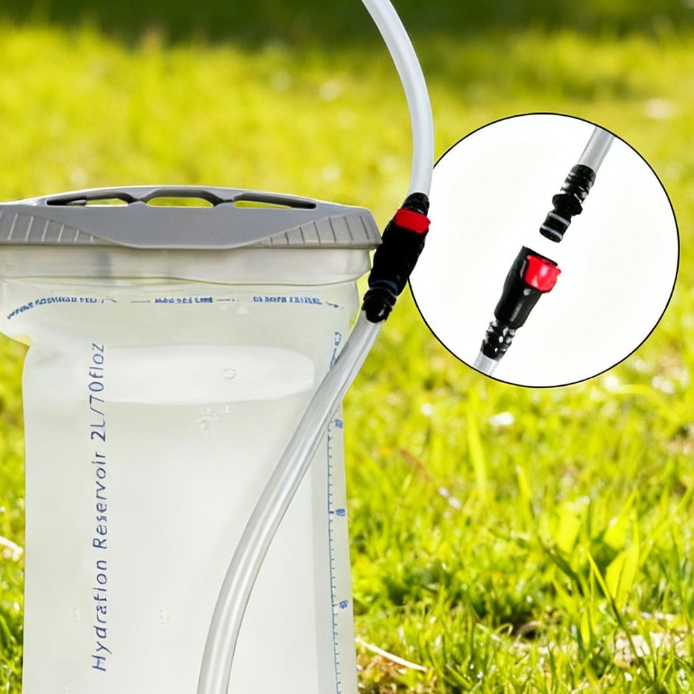 Hydration Bladder Connector 2 Pieces Leakproof Adapter Water Storage
