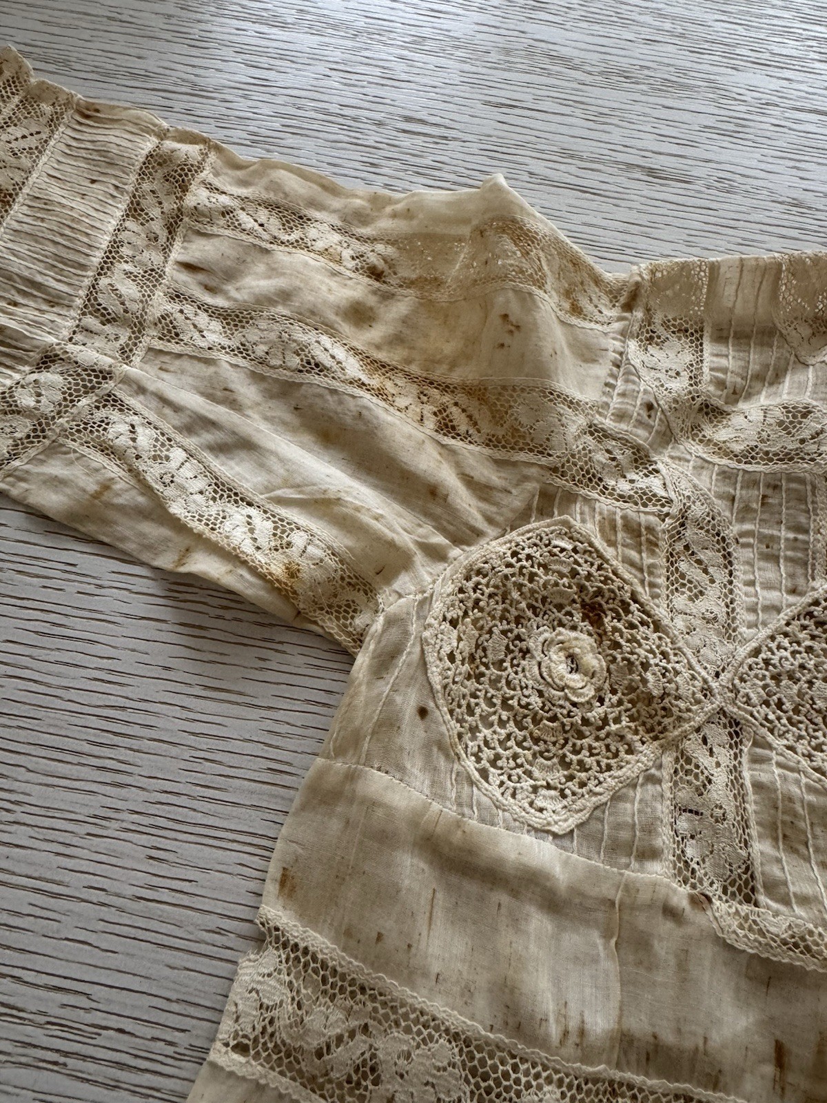 Pre Civil War 2 Childs Baby Dress Early Settler Packers Falls New Hampshire 1817