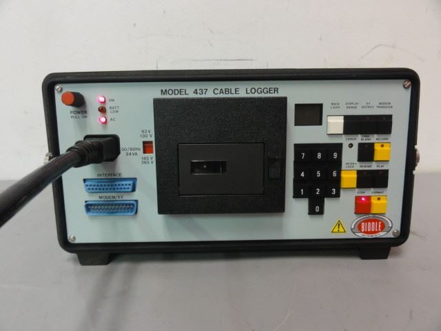 Biddle Instruments Model 437 Cable Logger