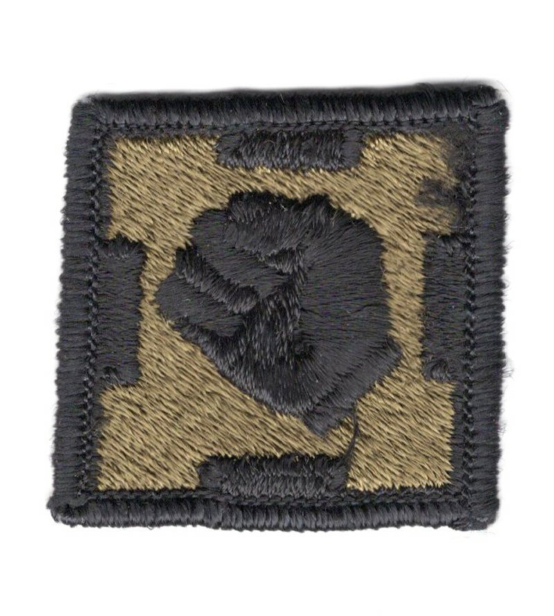 Army Patch: 411th Engineer Brigade (old design) - subdued, merrowed edge