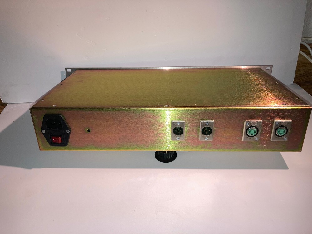 Vintage / Custom Microphone Preamp Case with extras DIY Trident Neve API Quad