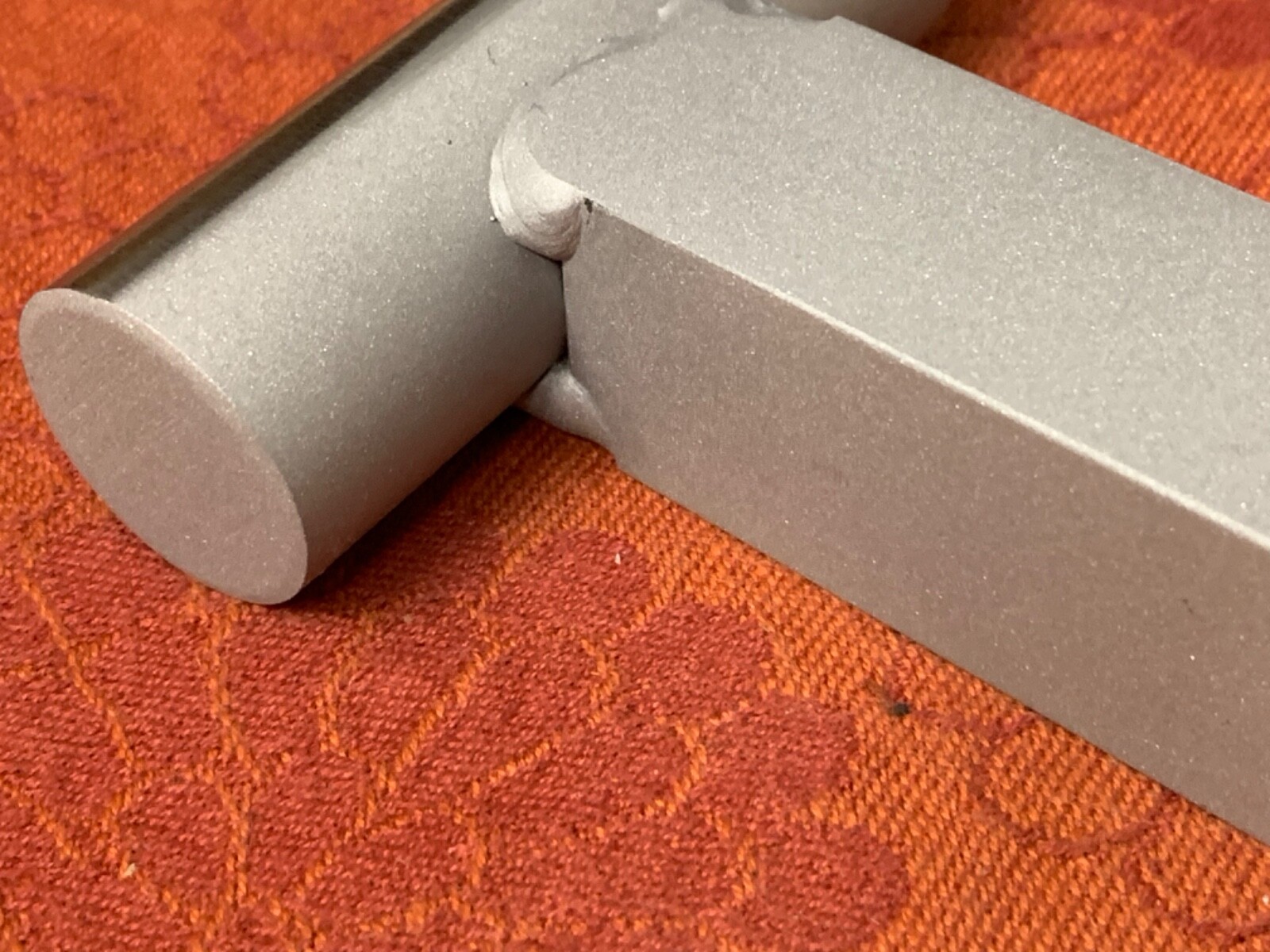 1” Hardy Shank 1” Diameter Bottom Fuller Blacksmith Anvil or Vise Sand Blasted