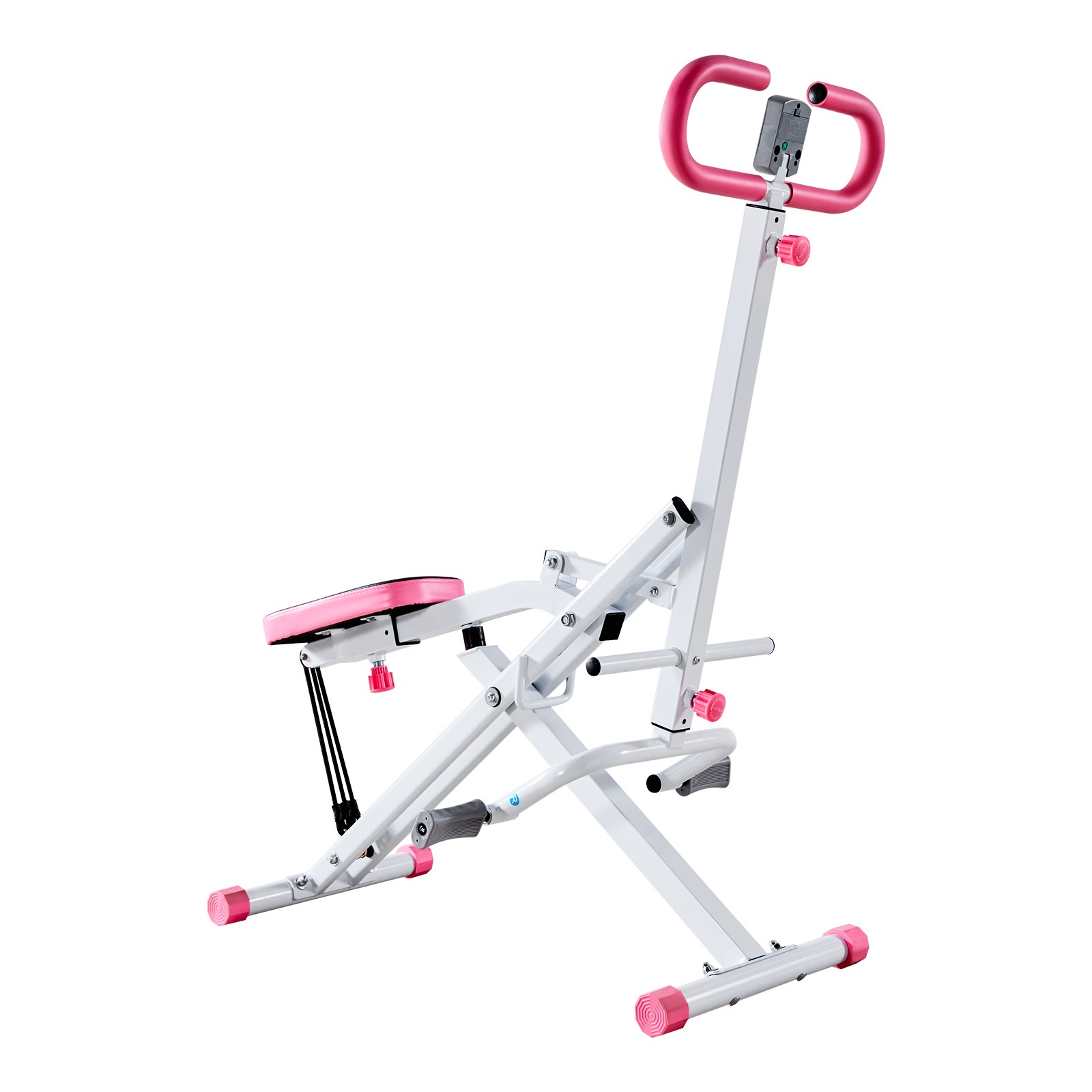 Uimoso Foldable Squat Machine with 3 Resistance Bands Glutes and Leg Workouts