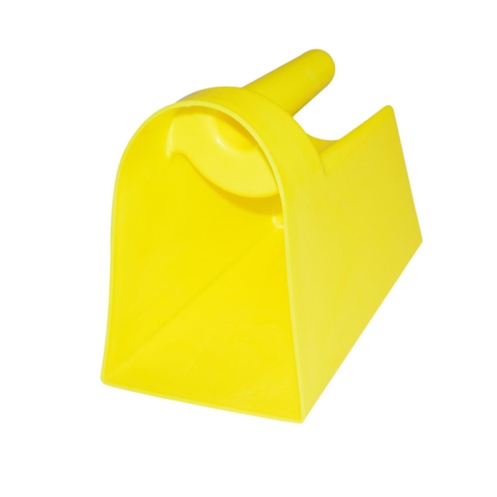 Stackable feed Scoop with Grip Heavy Duty Grain Scooper Animal feed Scooper for