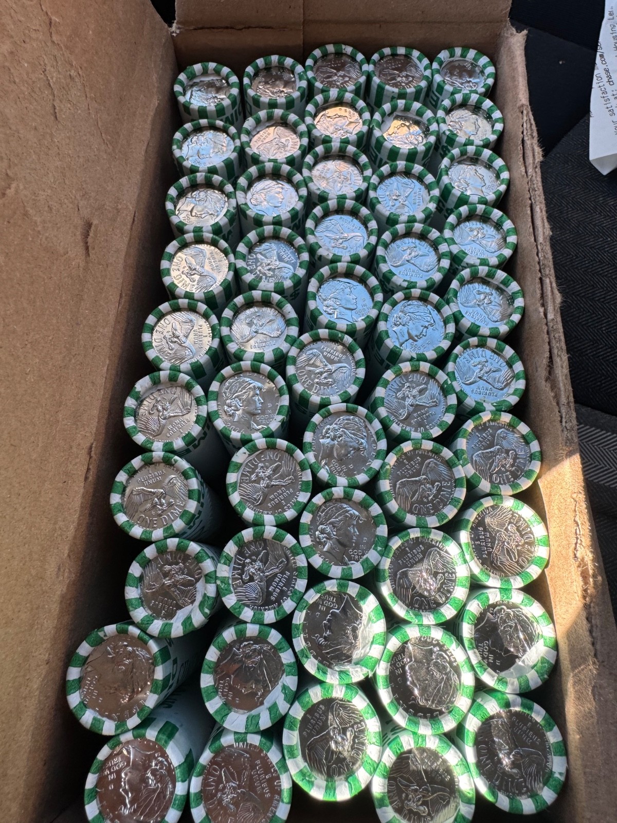 New 2026-D SEMIQ LIBERTY DIME ROLL UNOPENED/UNSEARCHED (In Tube Capsule)