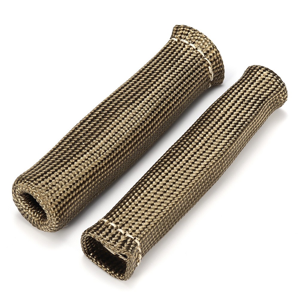 2500° Titanium Spark Plug Wire Sleeve Boot Heat Shield Protector For LS1/LS2/LS4