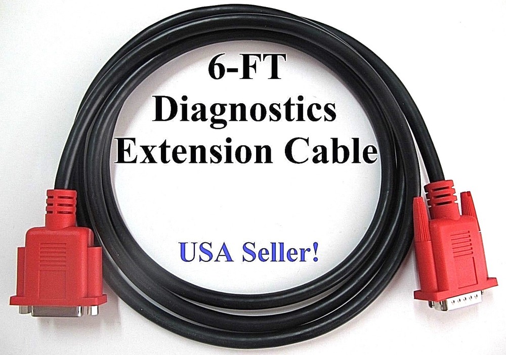 SNAP ON MT2500 MTG2500 SOLUS MODIS SCANNER 6FT EXTENSION FOR DATA CABLE - NEW