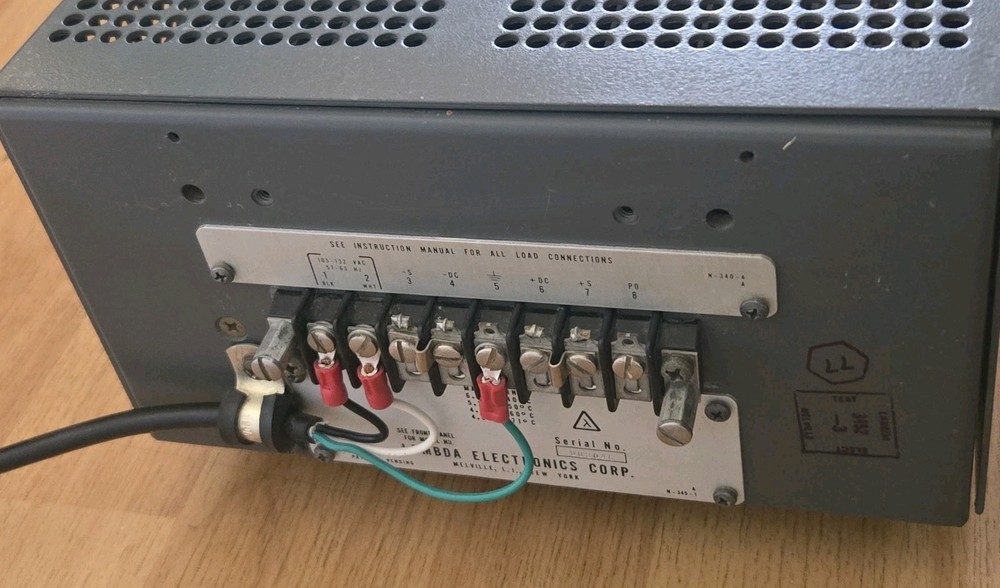 Lambda LK-345 A Fm Regulated Power Supply