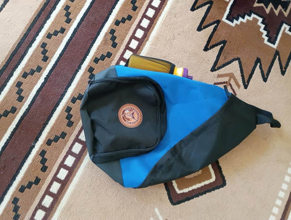 Native American Backpack with Water Bottle