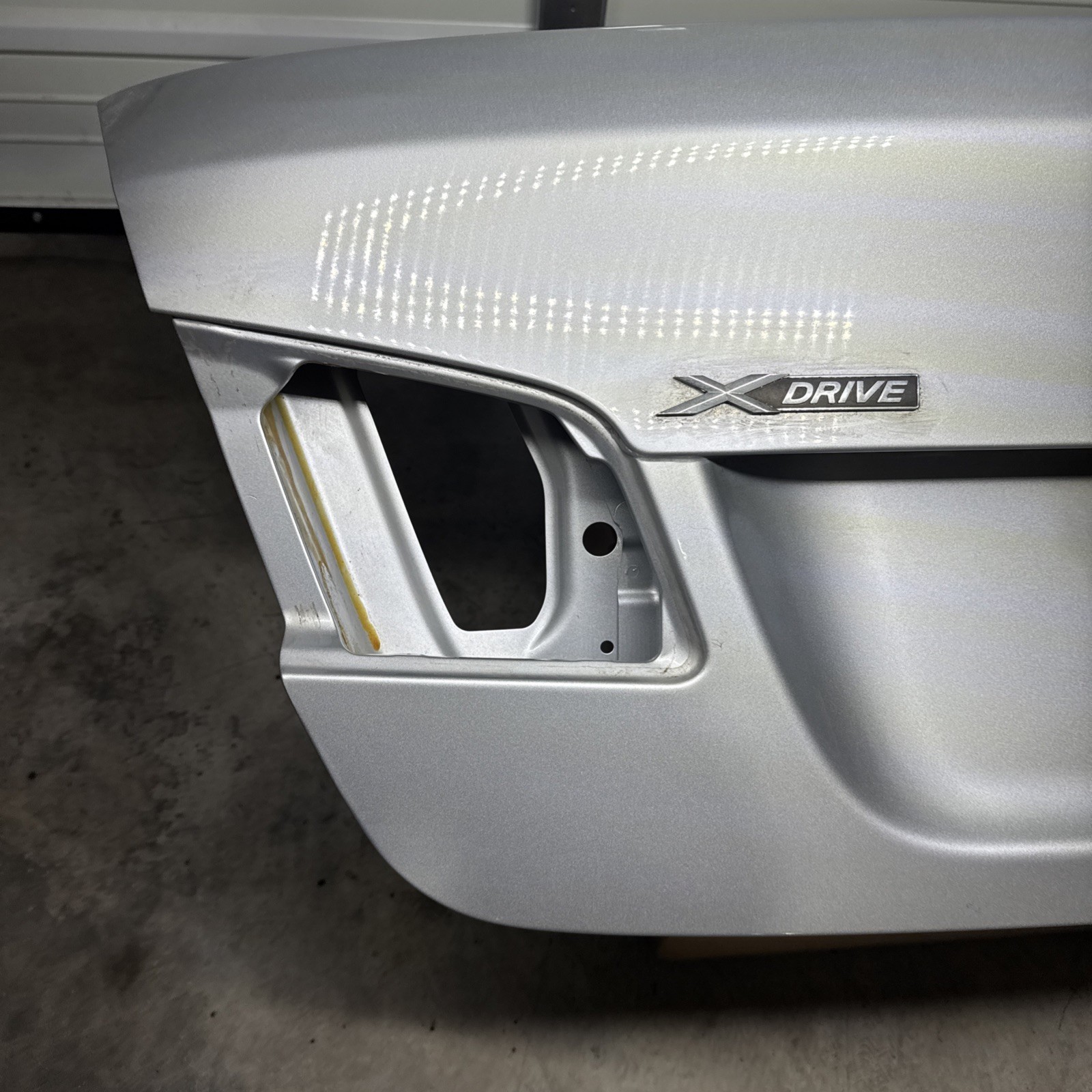 09-17 BMW F10 F18 Rear Trunk Lid Shell Panel Silver OEM