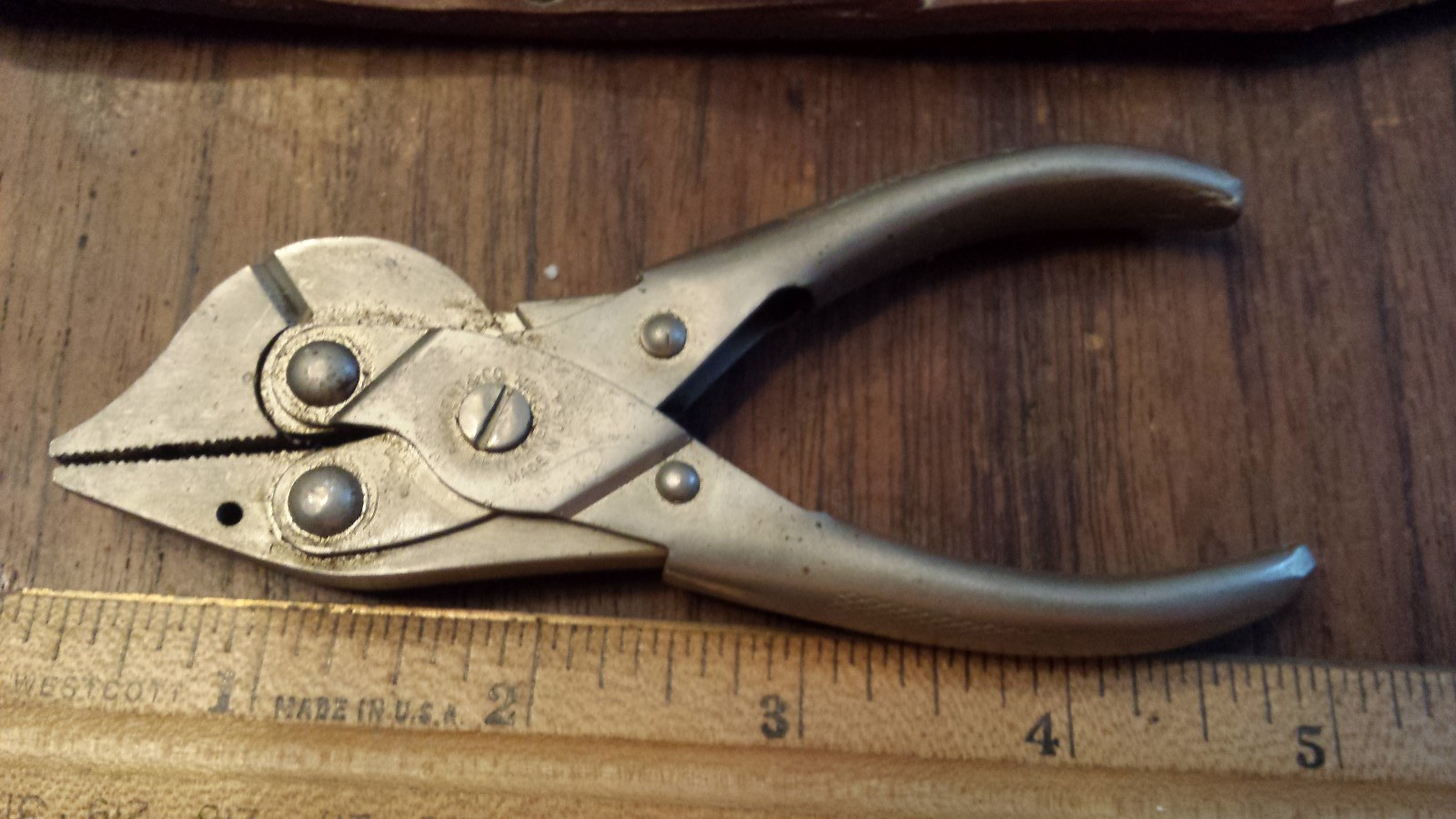 Vintage Imperial Sargent Sportset Knife & Plier Nippers Set With Leather Sheath