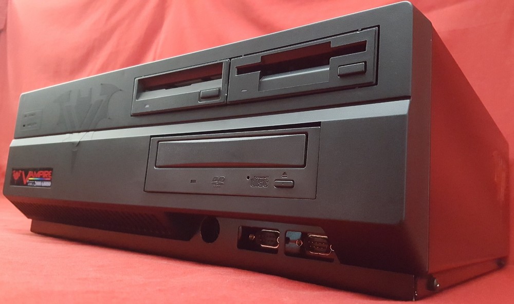 BLACK Vampirized Commodore Amiga 2000 A2000 Desktop Computer 68080@85mhz Vampire
