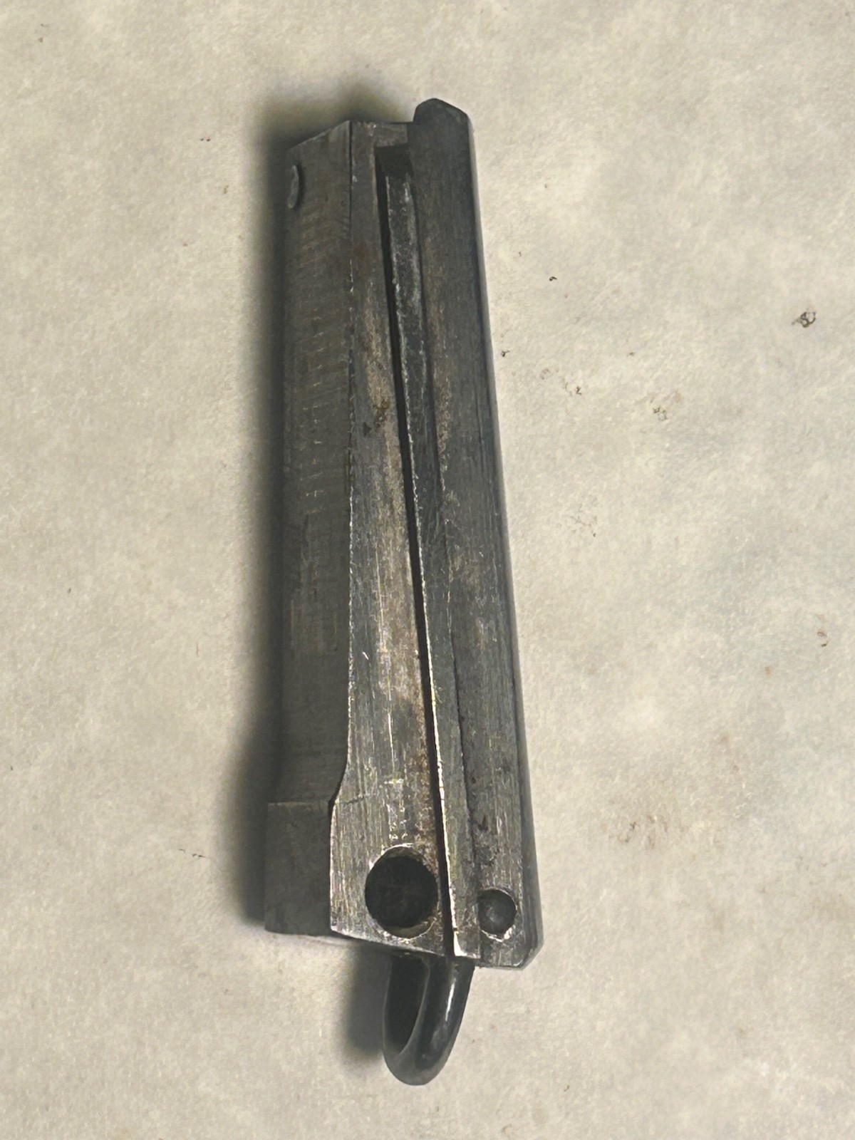 Flat 1911 Mainspring Housing With Lanyard Loop & internals