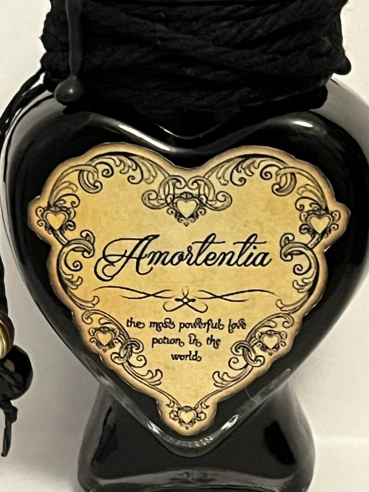 Potion Bottle Black Love Potion