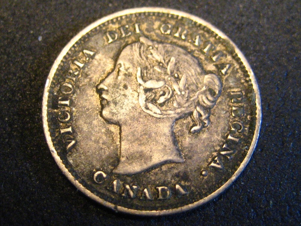1899 Canadian 5 Cent Silver