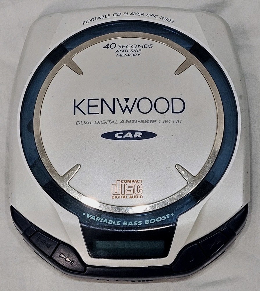 Kenwood DPC-X802 Portable CD Player Read Description