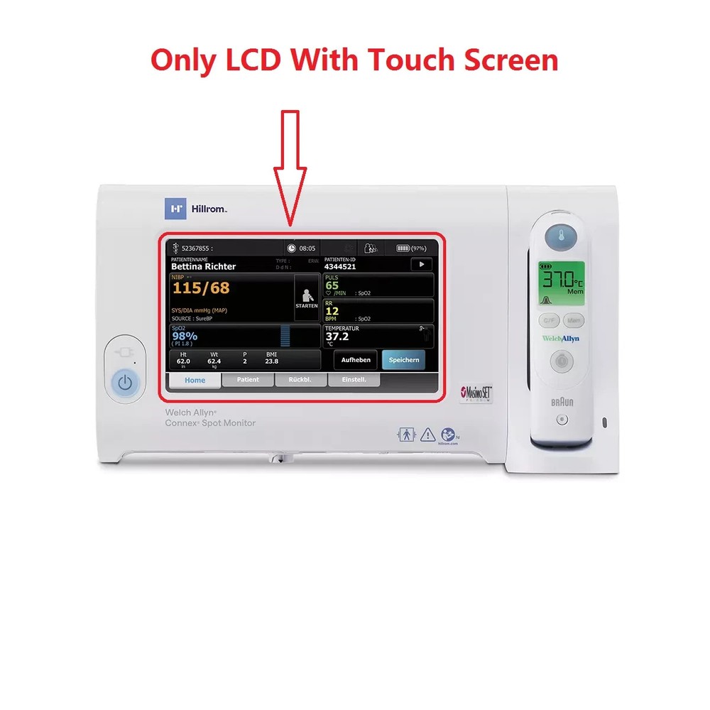 LCD With Touch Screen For Welch 74CT
