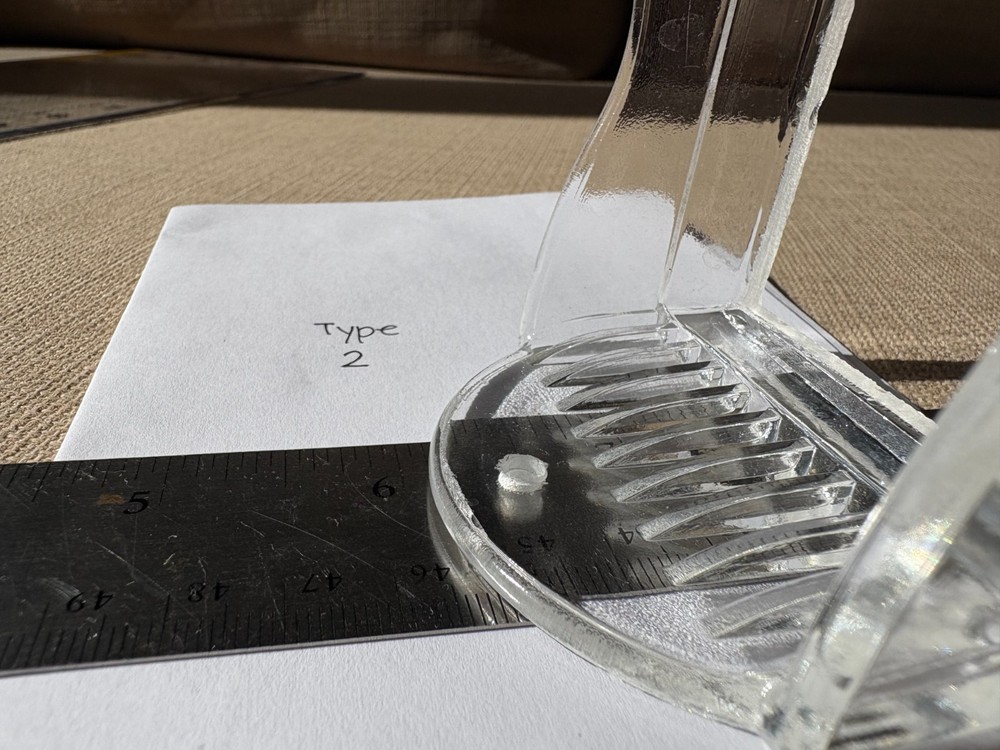 Vintage Glass Microscope Slide Staining Rack (10 Slides) (Brand : Unknown)