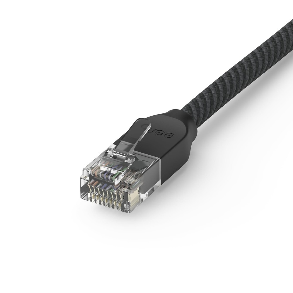 Amazon eero CAT6a Ethernet cable - Supports 10 1-pack, Titanium Black