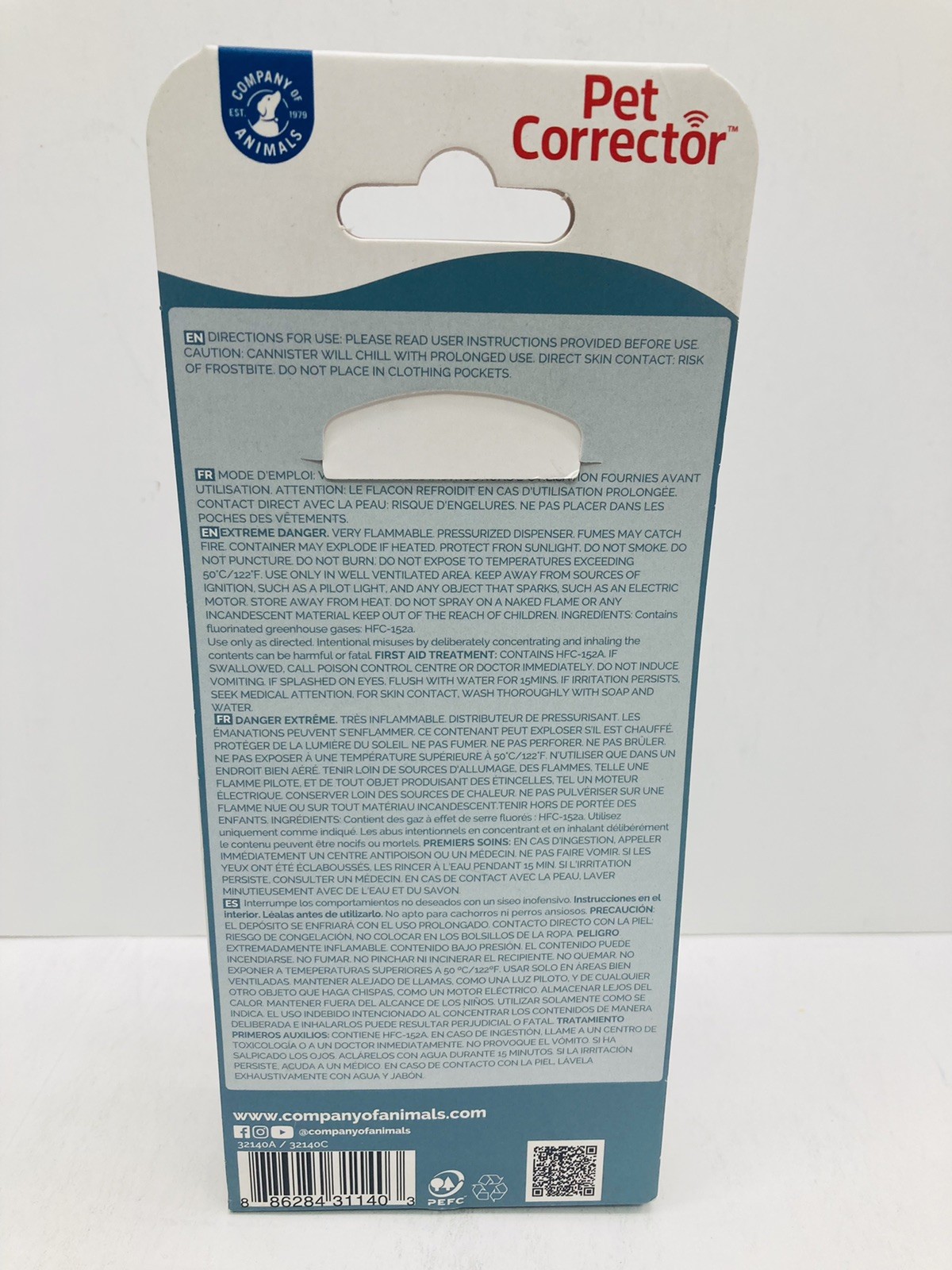 Pet Corrector Spray For Dog 2 Pack 1.58oz Each.