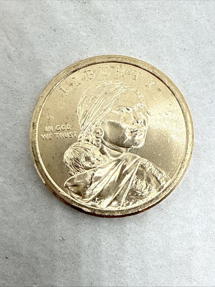 2016 P "Code Talkers" Native American Golden Dollar Coin, $1