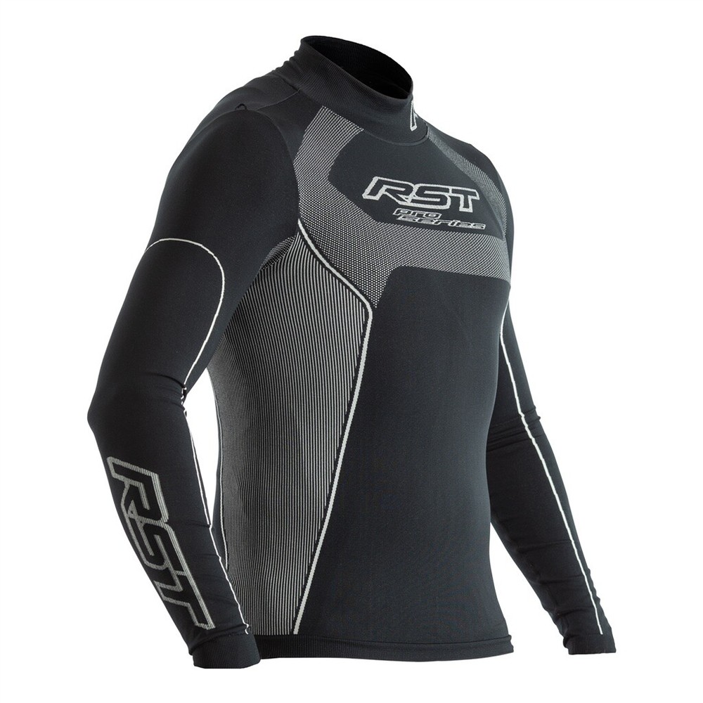 RST Tech X Coolmax Long Sleeve Under Base Layer Top - Black